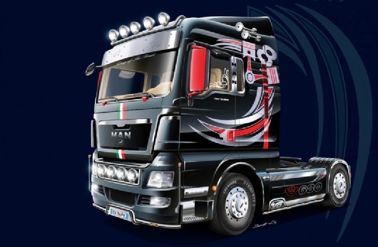 Italeri 3895 MAN TGX XLX 1/24