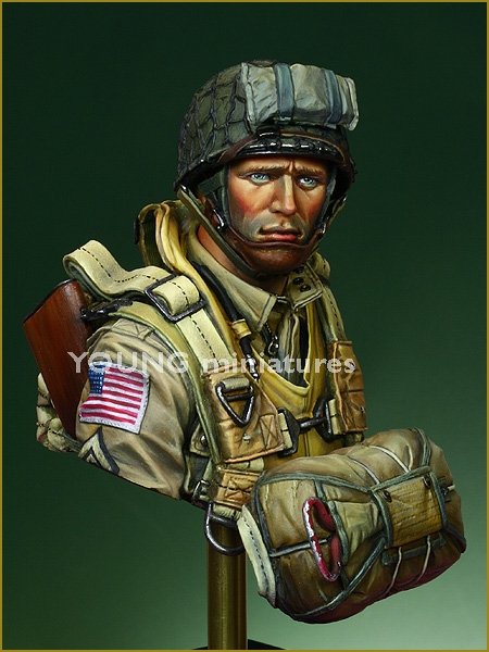Young Miniatures YM1824 US Paratroopers 82nd Airborne Normandy 1944 1/10 – imagen 4