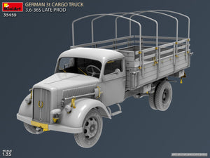 MiniArt 35459 German 3t Cargo Truck 3.5-36s Late Production 1/35 – image 4