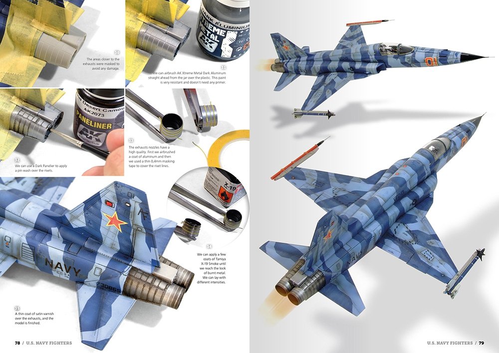 AK Interactive AK278 USN LEGENDARY JETS (Anglais) – image 3