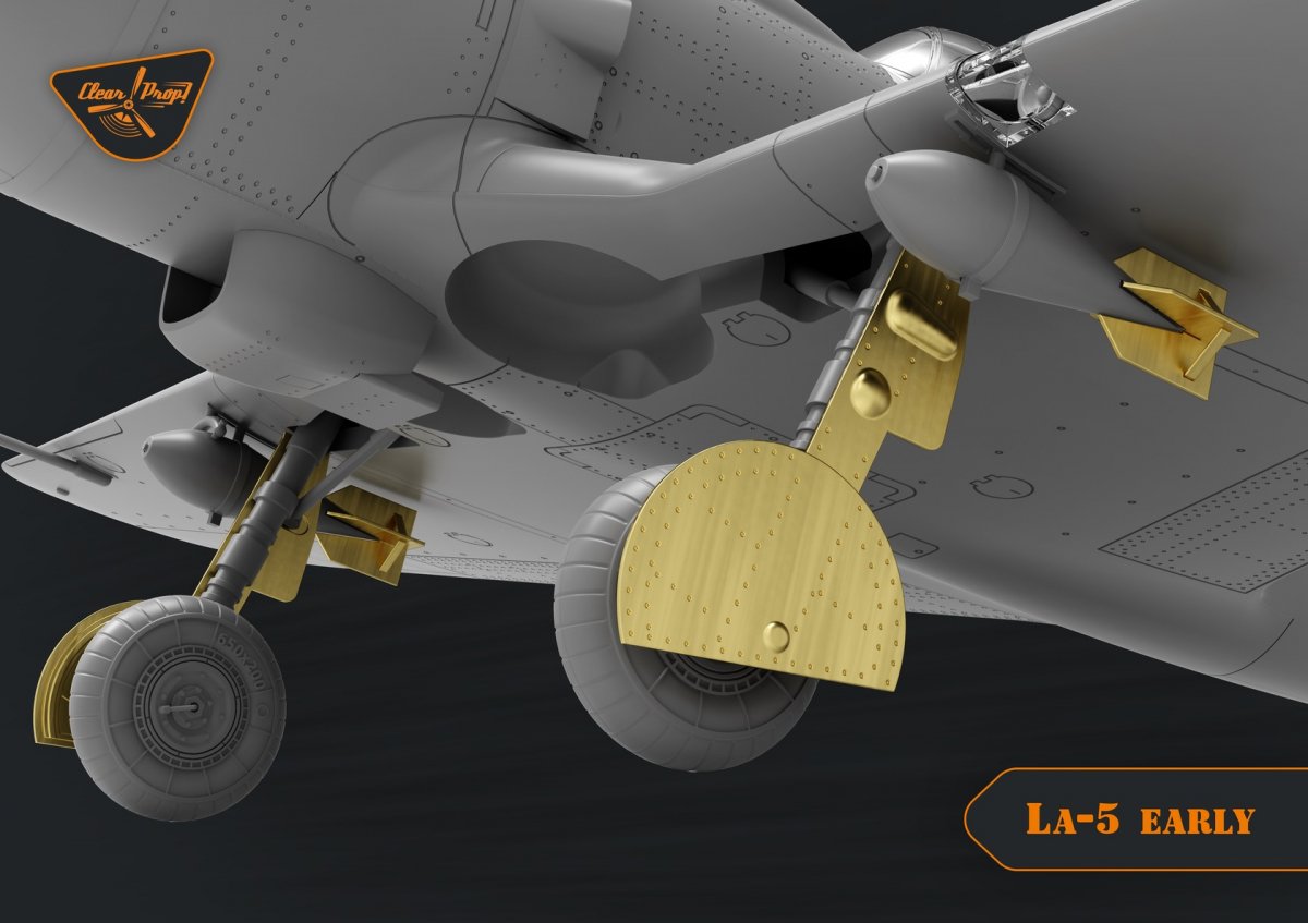 Clear Prop! CP72014 La-5 early version ADVANCED KIT 1/72 – Bild 8