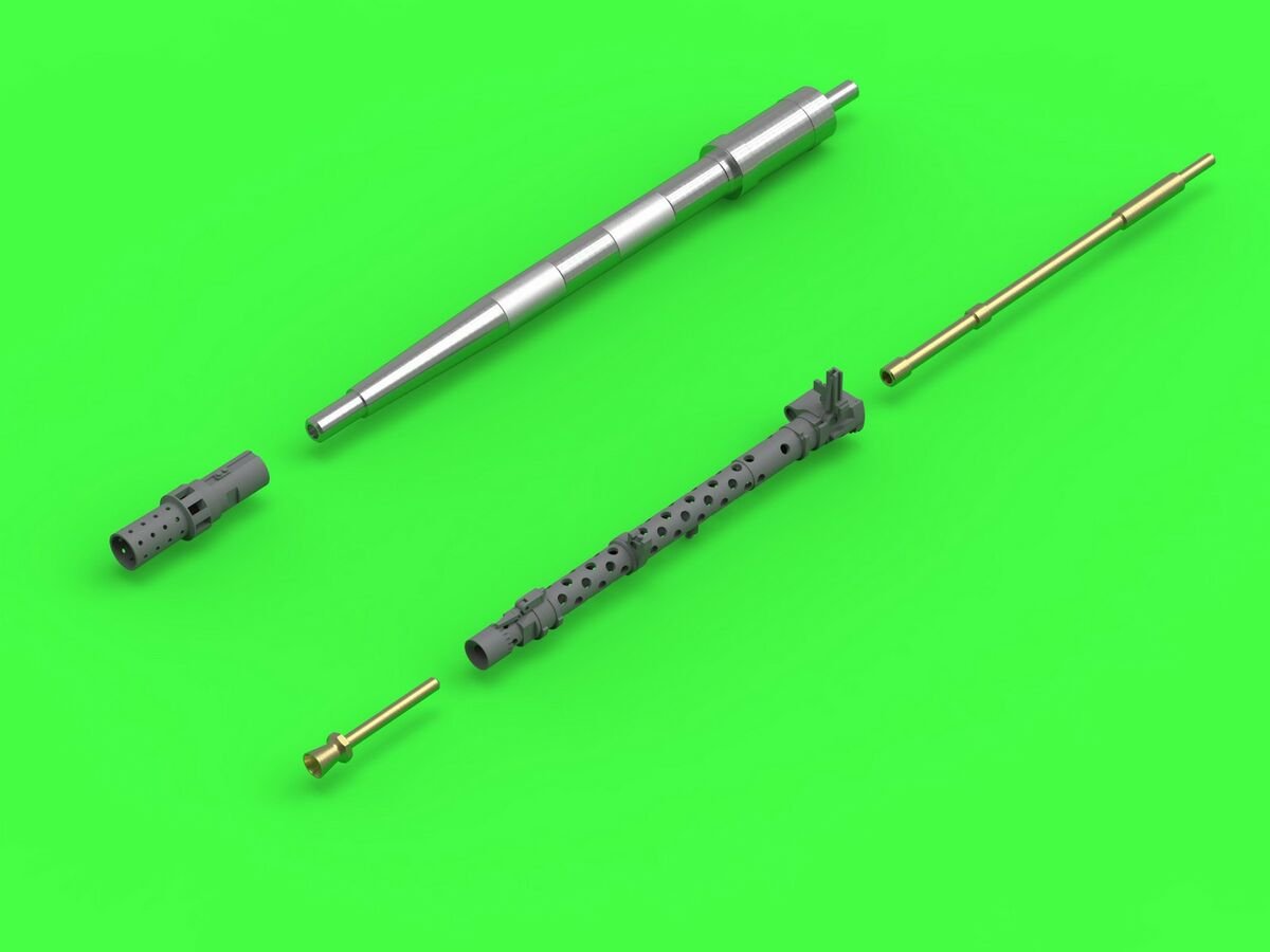 Master GM-35-046 PzKpfw II Ausf. a–F - 2cm KwK30 L/55 &amp; MG-34 gun barrels (for IBG, Dragon and other kits) 1/35