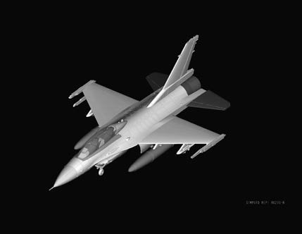 Hobby Boss 80273 F-16B Fighting Falcon 1/72 – obrázek 4