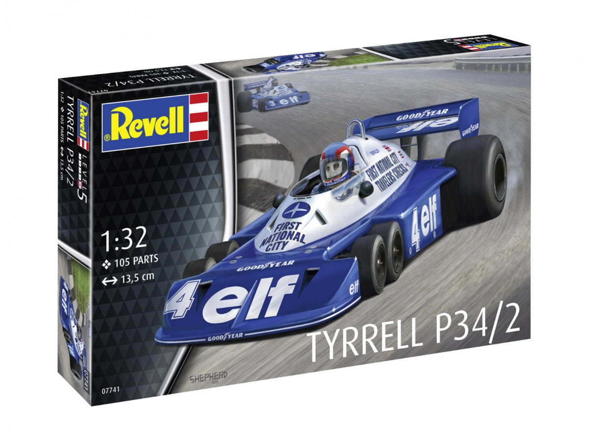 Revell 07741 Tyrrell P34-2 (6-Wheeler) 1/32 – obrázek 10