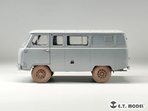 ET Model P35-115 Russian UAZ 3909 Military Van Sagged wheels For ZVEZDA 3644 1/35 – obrázek 9