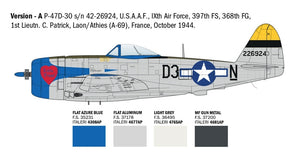 Italeri 2835 P-47D Thunderbolt 1/48 – imagen 10