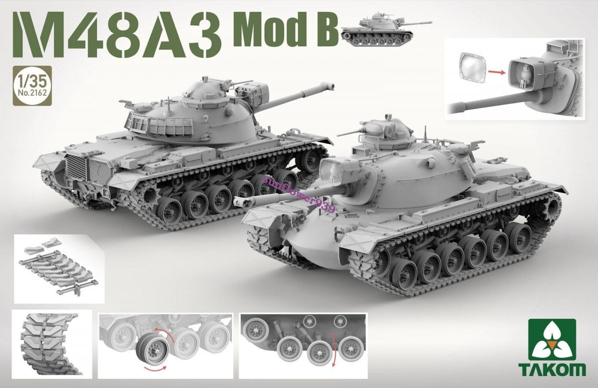 Takom 2162 M48A3 Mod B 1/35 – imagen 2