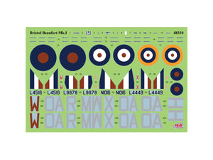 ICM 48310 Bristol Beaufort Mk.I WWII British torpedo bomber 1/48 – image 14