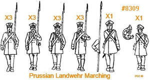 Hat 8309 Prussian Landwehr Marchin 1/72