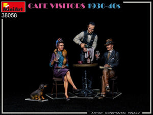 MiniArt 38058 CAFE VISITORS 1930-40S 1/35 – immagine 4