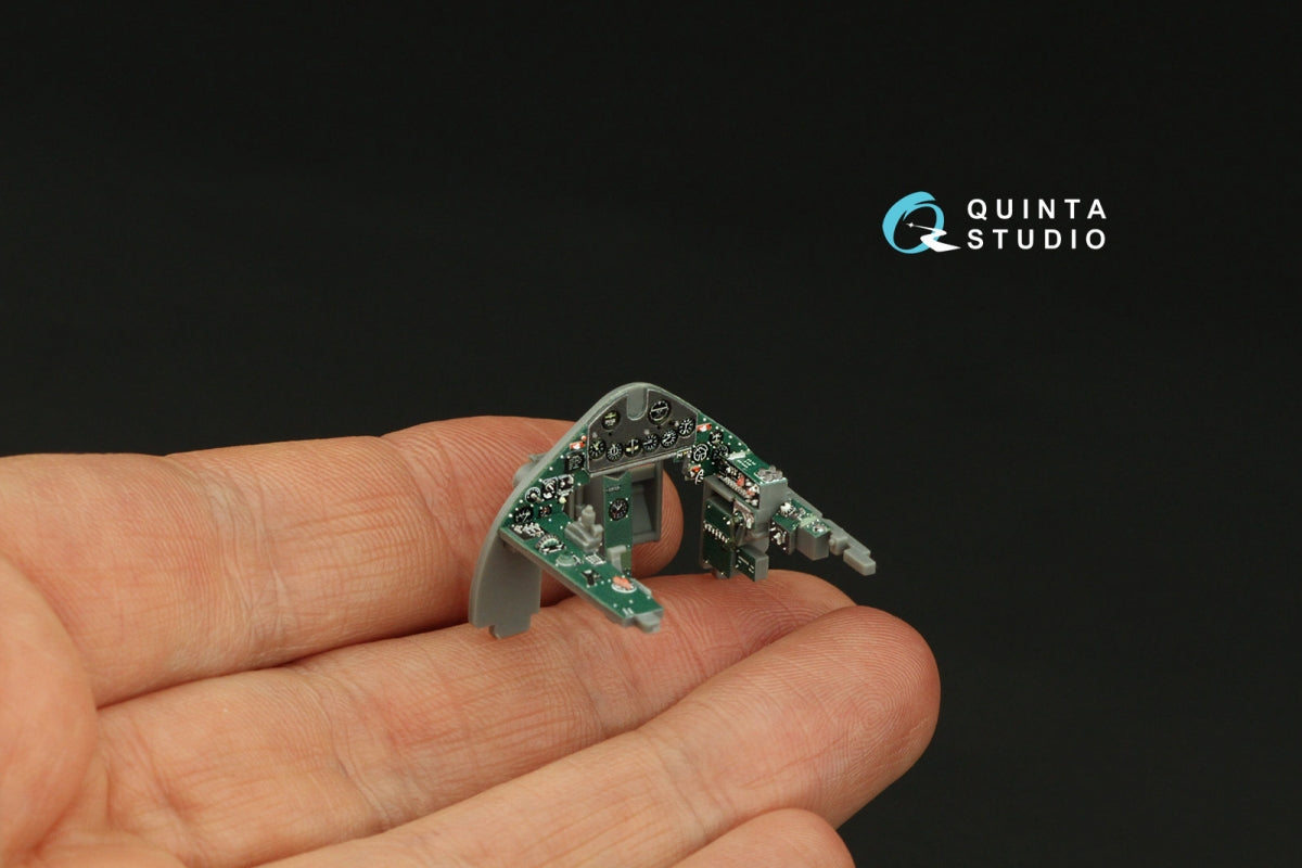 Quinta Studio QD48334 F4F-4 Wildcat 3D-Printed &amp;amp; colored Interior on decal paper (Tamiya) 1/48 – immagine 9
