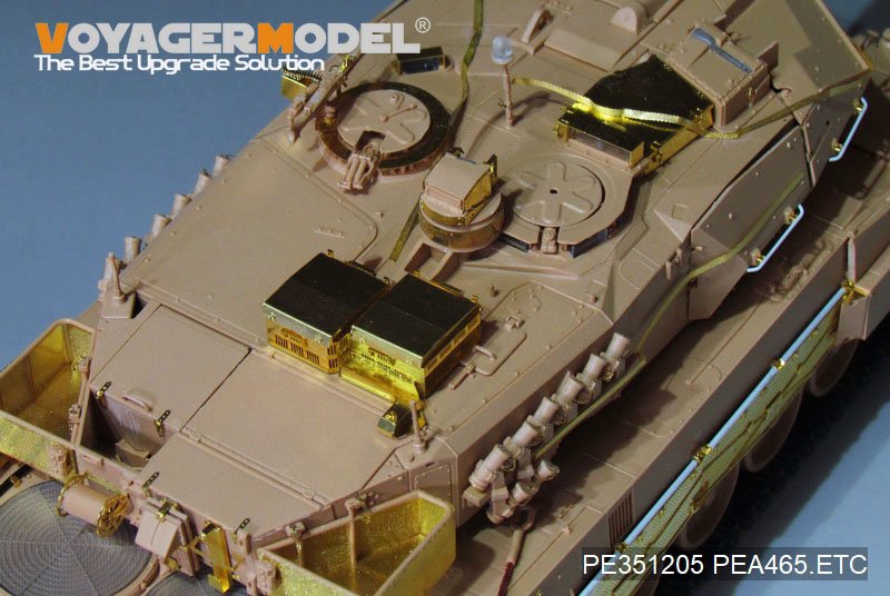 Voyager Model PEA465 Morden German Leopard2A6M CDN Boxes(GP) 1/35 – image 4