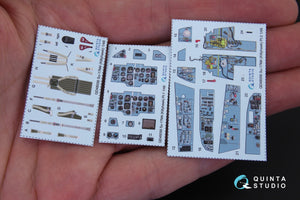 Quinta Studio QD48056 Su-17M4/22M4 3D-Printed colored Interior on decal paper (for KittyHawk kit) 1/48 – image 3