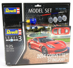 Revell 67060 2014 CORVETTE STINGRAY Model Kit 1/24