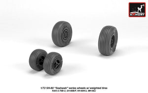 Armory Models AW72333 SH-60 Seahawk wheels w/ weighted tires 1/72 – image 2
