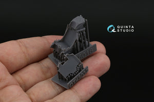 Quinta Studio QD+48409 Su-17UM3 3D-Printed &amp;amp; colored Interior on decal paper (Hobby Boss) (with 3D-printed resin parts) 1/48 – image 7