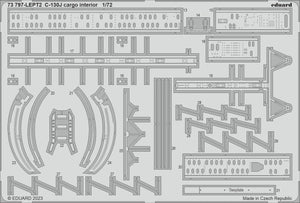 Eduard 73797 C-130J cargo interior ZVEZDA 1/72 – imagen 2