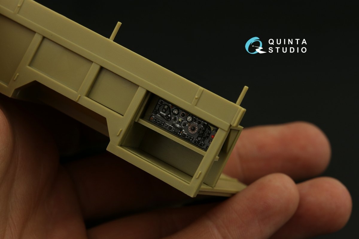 Quinta Studio QD35058 Chevrolet 1533X2 30cwt LRDG 3D-Printed &amp;amp; colored Interior on decal paper (Tamiya) 1/35 – image 5
