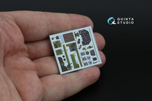 Quinta Studio QD48473 P-51A 3D-Printed colored Interior on decal paper (Accurate Miniatures/Academy) 1/48 – Bild 7