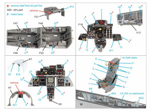 Quinta Studio QD48371 F-4E with DMAS 3D-Printed &amp;amp; colored Interior on decal paper (Meng) 1/48 – image 2