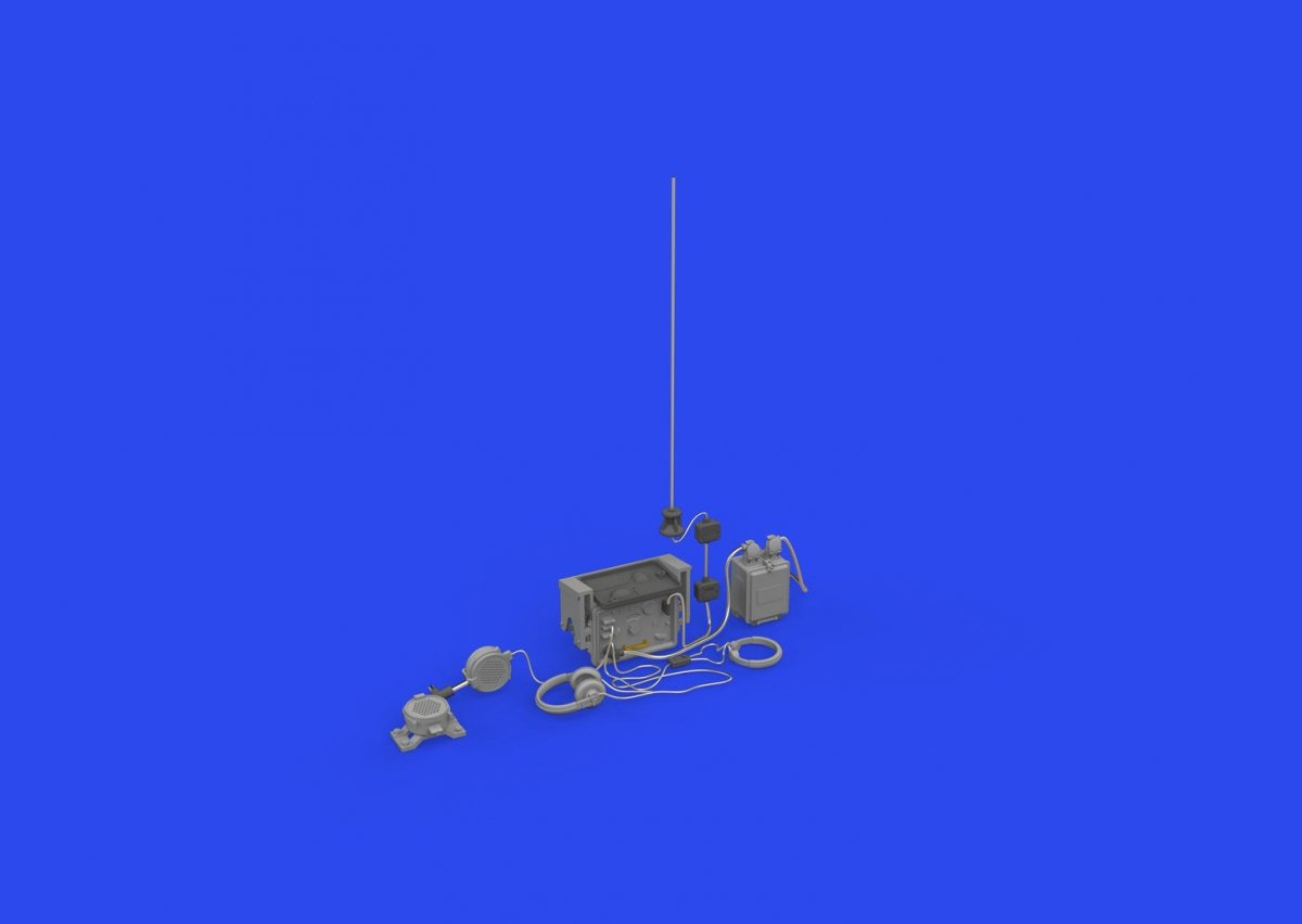 Eduard 635033 Sd. Kfz. 251/1 Ausf. C radio equipment PRINT ACADEMY 1/35 – image 2