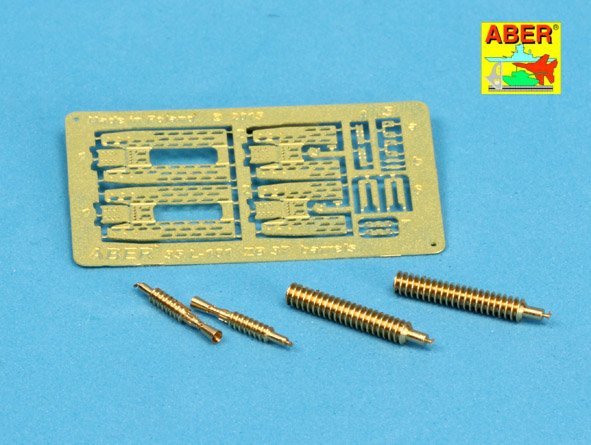 Aber 35L-101 Set of 2 barrels for machine guns ZB 37 used on Pz.35/38(t) tanks 1/35