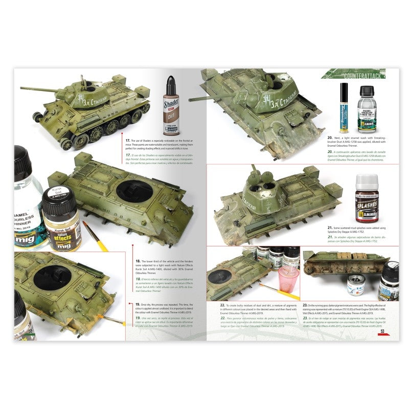Ammo by Mig 6314 Battle of Kursk in DIORAMAS (Bilingual) (English, Spanish)