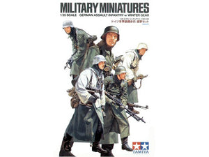 Tamiya 35256 German Assault Infantry w/Winter Gear 1/35
