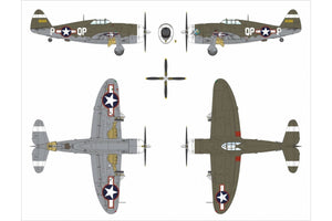 Dora Wings 48055 P-47C-2 Thunderbolt 1/48 – zdjęcie 7