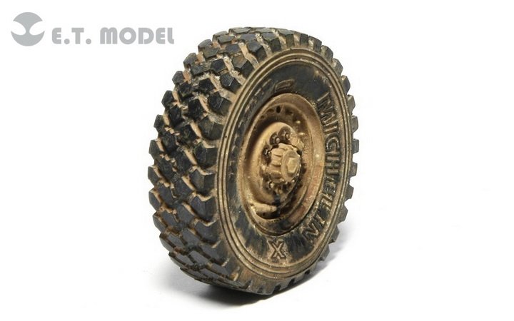 ET Model ER35-003 Modern US M1117 Weighted Road Wheels For TRUMPETER 01541 1/35