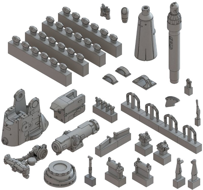 Pontos 48001F1 U-Boot Type VII C Detail up set 1/48 – Bild 4