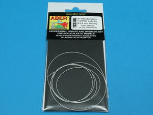 Aber TCS06 Stainless Steel Towing Cables 0.6mm, 1m long – Bild 4