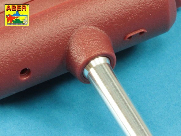 Aber 35L-241 7.5 cm barrel with muzzle brake for Panther Ausf.A (1/35) – Bild 6