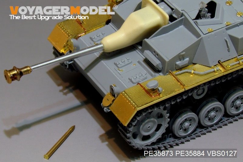 Voyager Model PE35873 WWII German StuG.III Ausf.C/D Basic for DRAGON 1/35 – obrázek 5