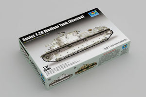 Trumpeter 07151 Soviet T-28 Medium Tank (Riveted) 1/72 – image 2