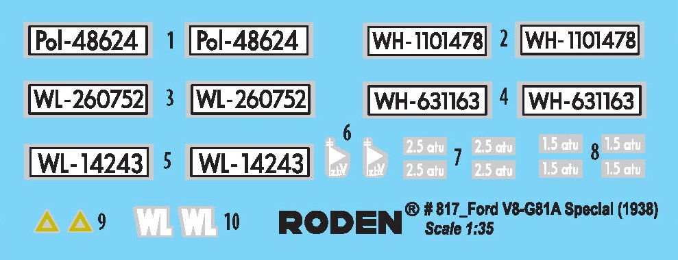 Roden 817 Ford V8 G81A 1/35 – Bild 3