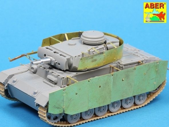 Aber 72A09 Side skirts for PzKpfw III 1/72 – Bild 2