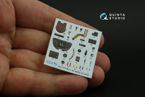 Quinta Studio QD48134 Spitfire Mk.I 3D-Printed &amp;amp; colored Interior on decal paper (Tamiya) 1/48 – image 6