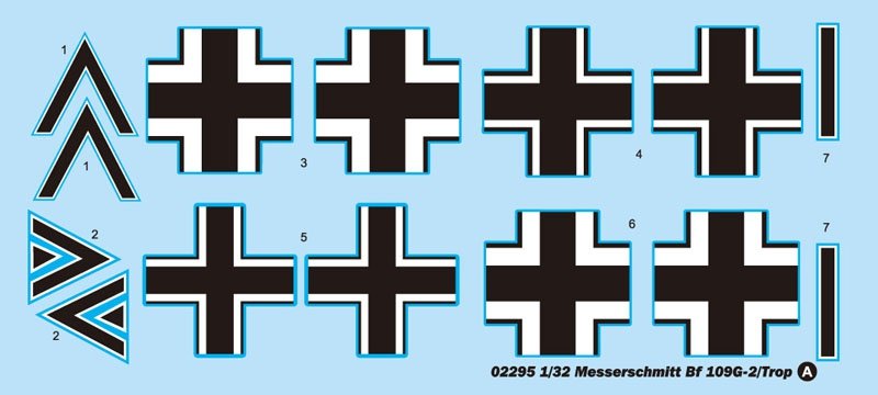 Trumpeter 02295 Messerschmitt Bf 109G-2/Trop 1/32 – obrázek 5