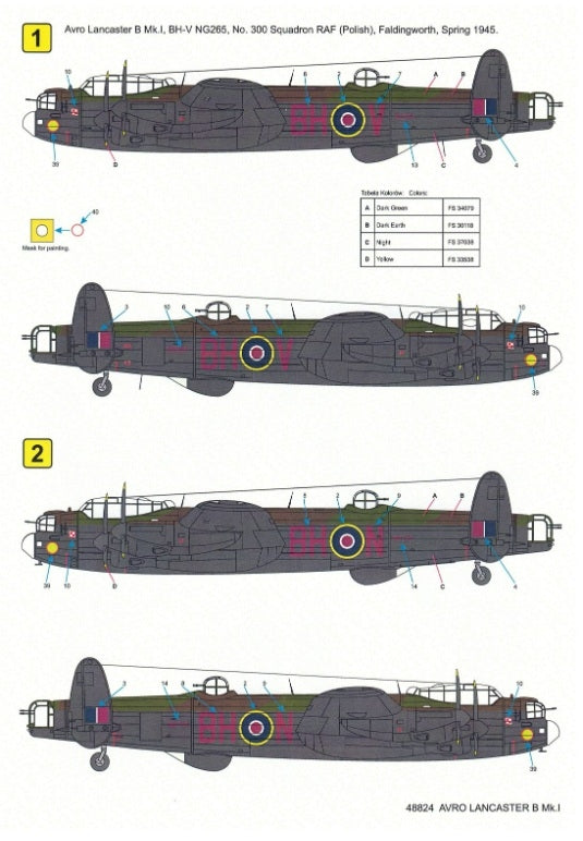 Techmod 48824 Avro Lancaster B Mk I 1/48 – Bild 3