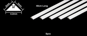 Tamiya 70117 Plastic Triangle Beam 3mm - Pack