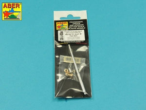 Aber 35L-005N Barrel with muzzle brake Pak 40/3 for Marder III M 1/35 – immagine 2