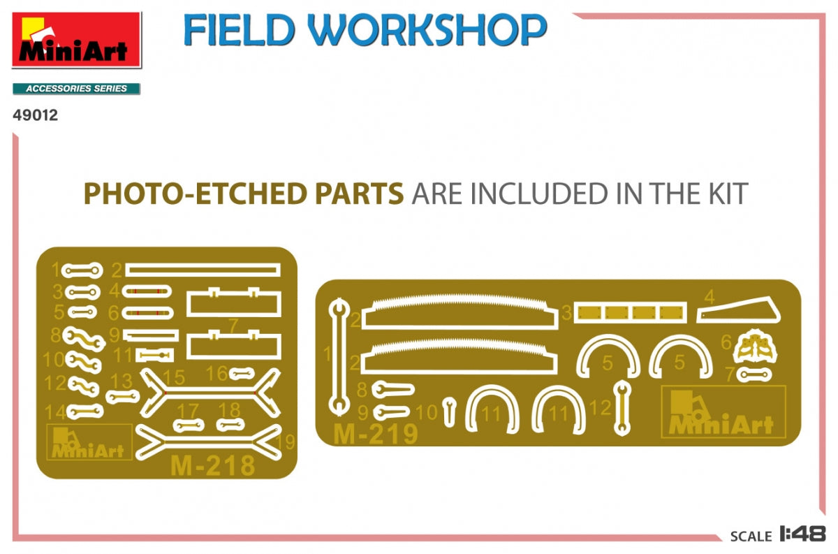 MiniArt 49012 FIELD WORKSHOP 1/48 – Bild 2