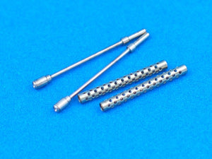 Aber 35L-062 Set of 2 Turned US barrels for Browning M-1919 A4 with two part muzzle (1/35)