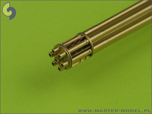 Master AM-32-029 M61 A1 Vulcan - Six-barrelled rotary 20mm cannon - turned barrels with etched barrel clamps 1/32 – image 4