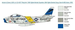 Italeri 1426 F-86F Sabre 1/72 – imagen 6