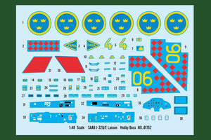 Hobby Boss 81752 SAAB J-32B/E Lansen – immagine 4