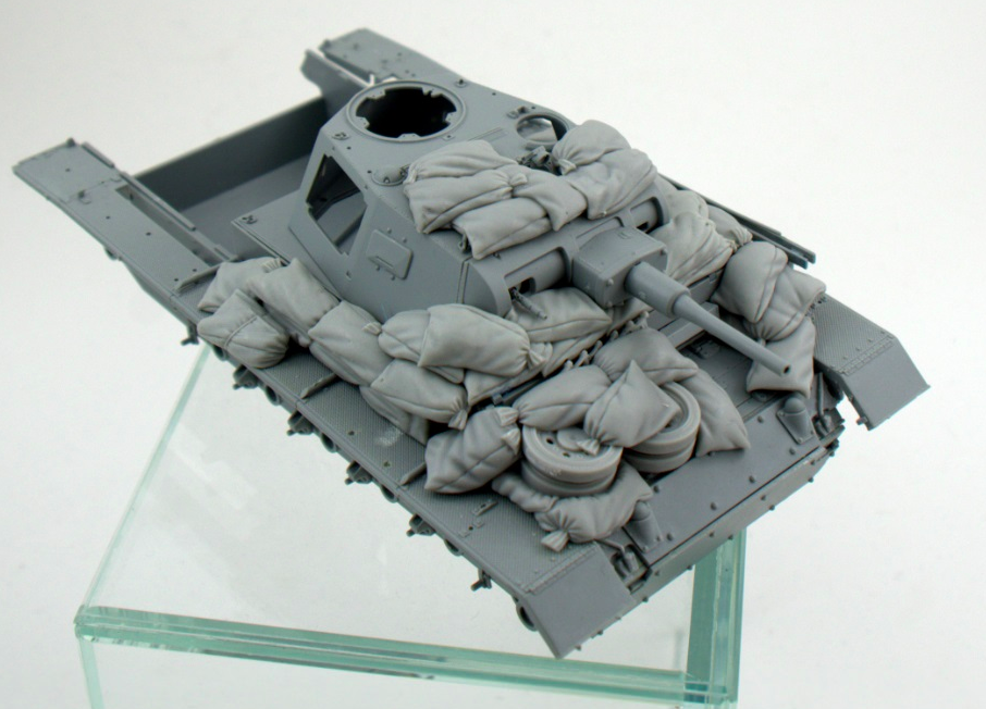 Panzer Art RE35-649 DAK Pz. Bef. Wg III Ausf. H Sand armor 1/35 – zdjęcie 2