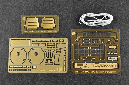 Trumpeter 01079 KET-T Recovery Vehicle Based on MAZ-537 Heavy Truck 1/35 – image 16