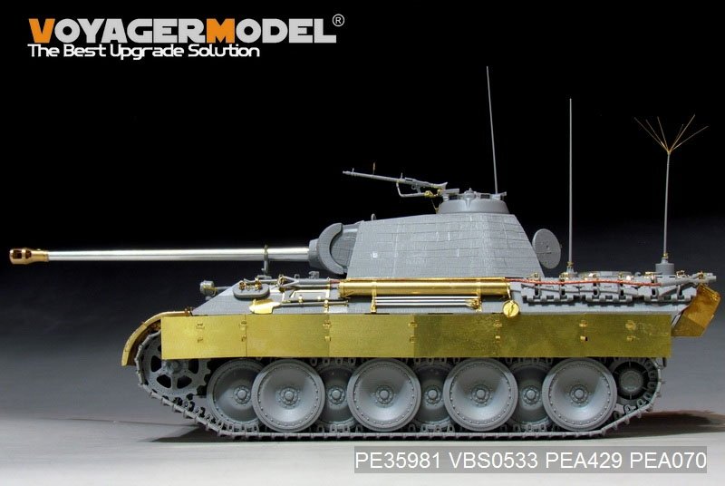 Voyager Model PE35981 WWII German Panther A Tank Basic For TAKOM 1/35 – imagen 18